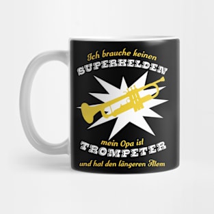 Superheldtrompetenopa Mug